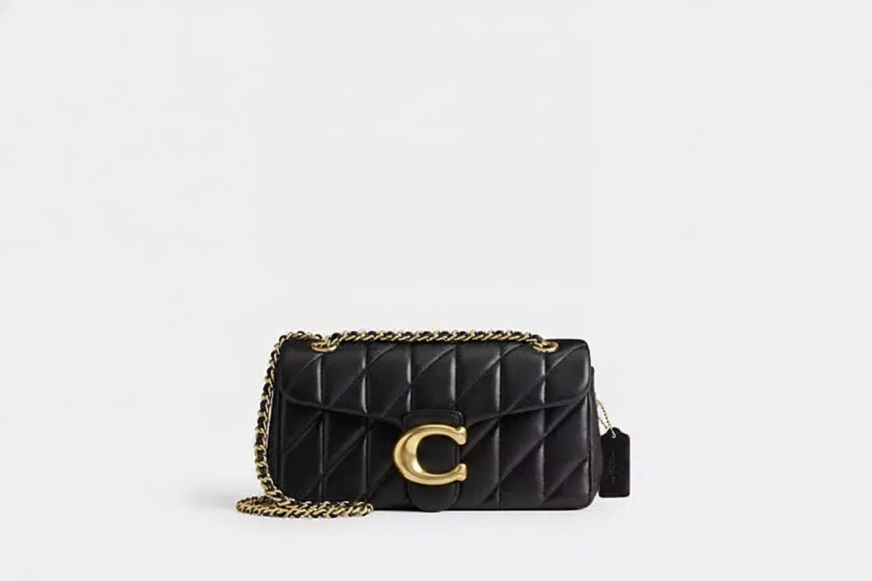 Padded Quilted Shoulder Bag