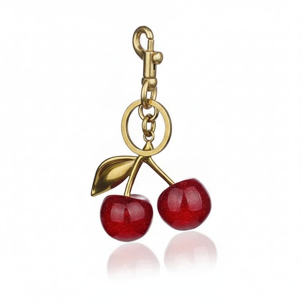 Cherry Design Bag Charm