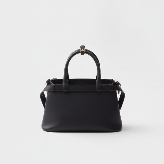 Buckle Small Leather Handbag