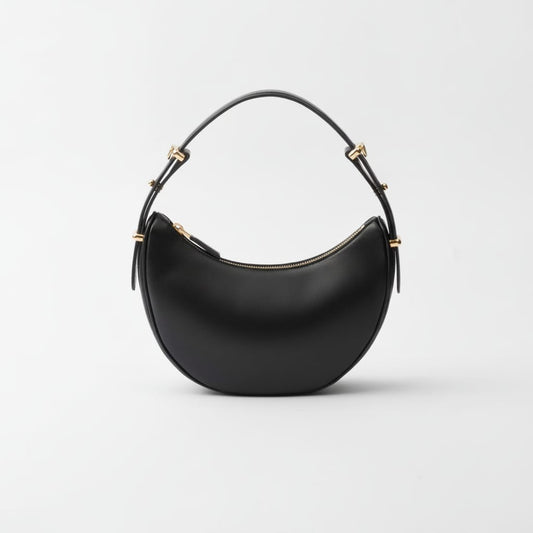 Arqué Small Leather Shoulder Bag