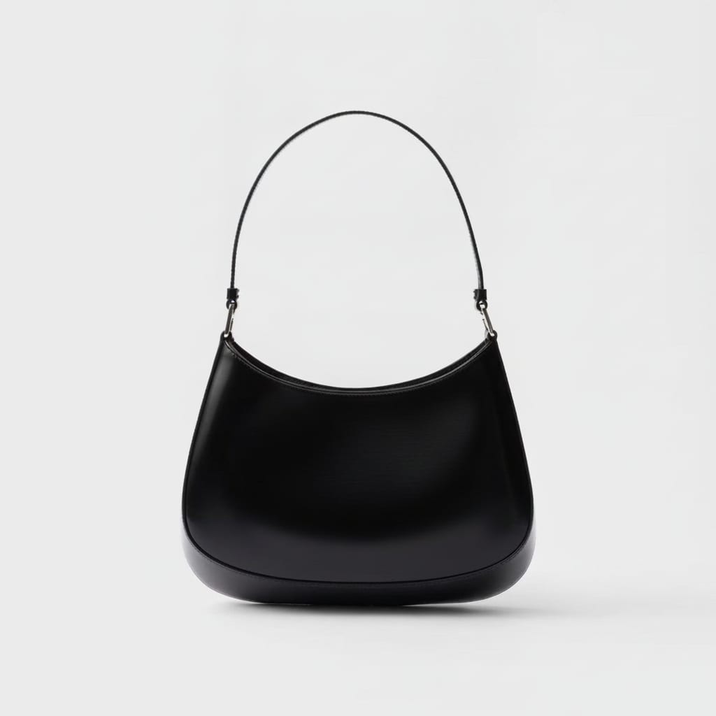 Brushed Leather Shoulder Bag