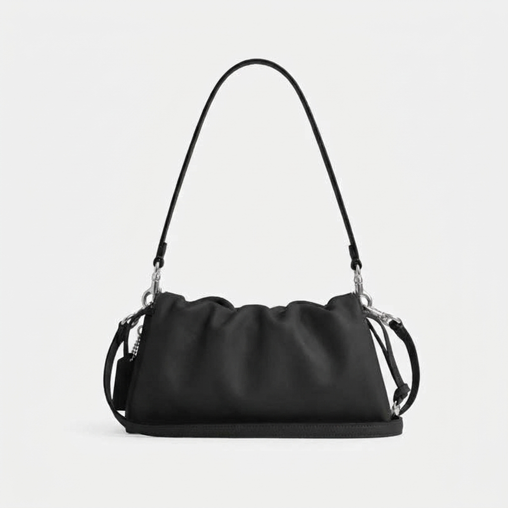 Faye Shoulder Bag with Ruching