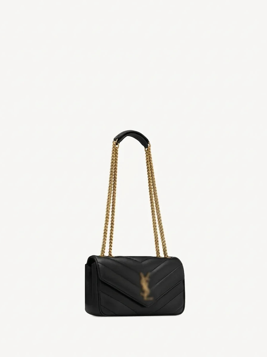 Loulou Small in Matelassé Lambskin