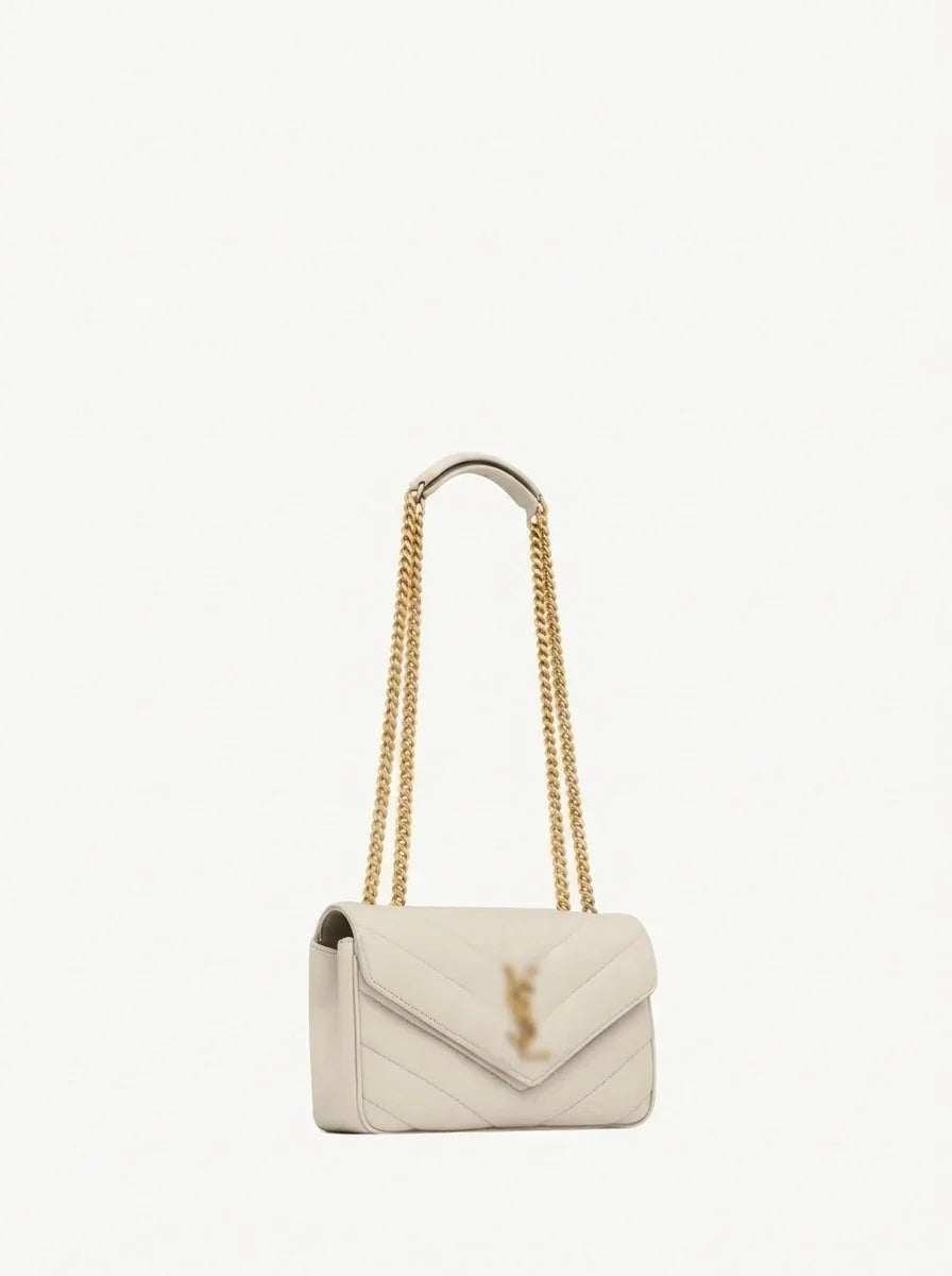 Loulou Small in Matelassé Lambskin