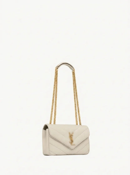 Loulou Small in Matelassé Lambskin